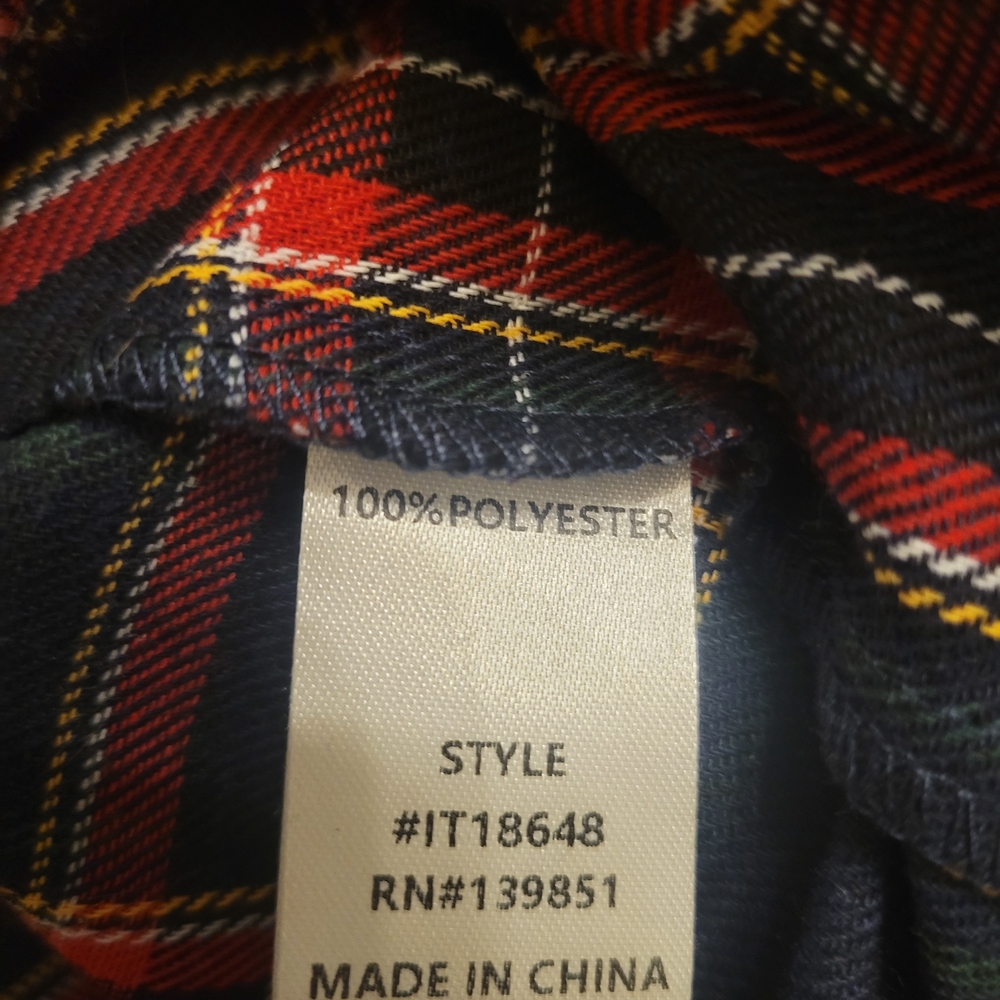 Oddi Red and Blue Plaid Blouse - Picture 6 of 8